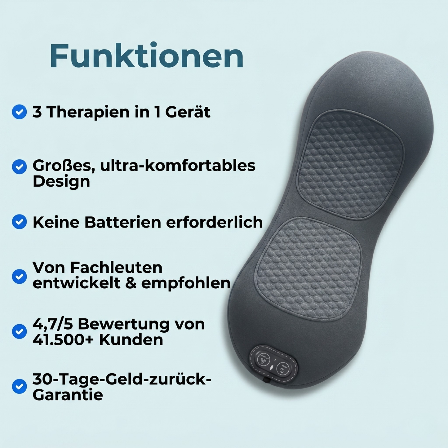 PulseFlow 3-in-1 Rückenmassagegerät