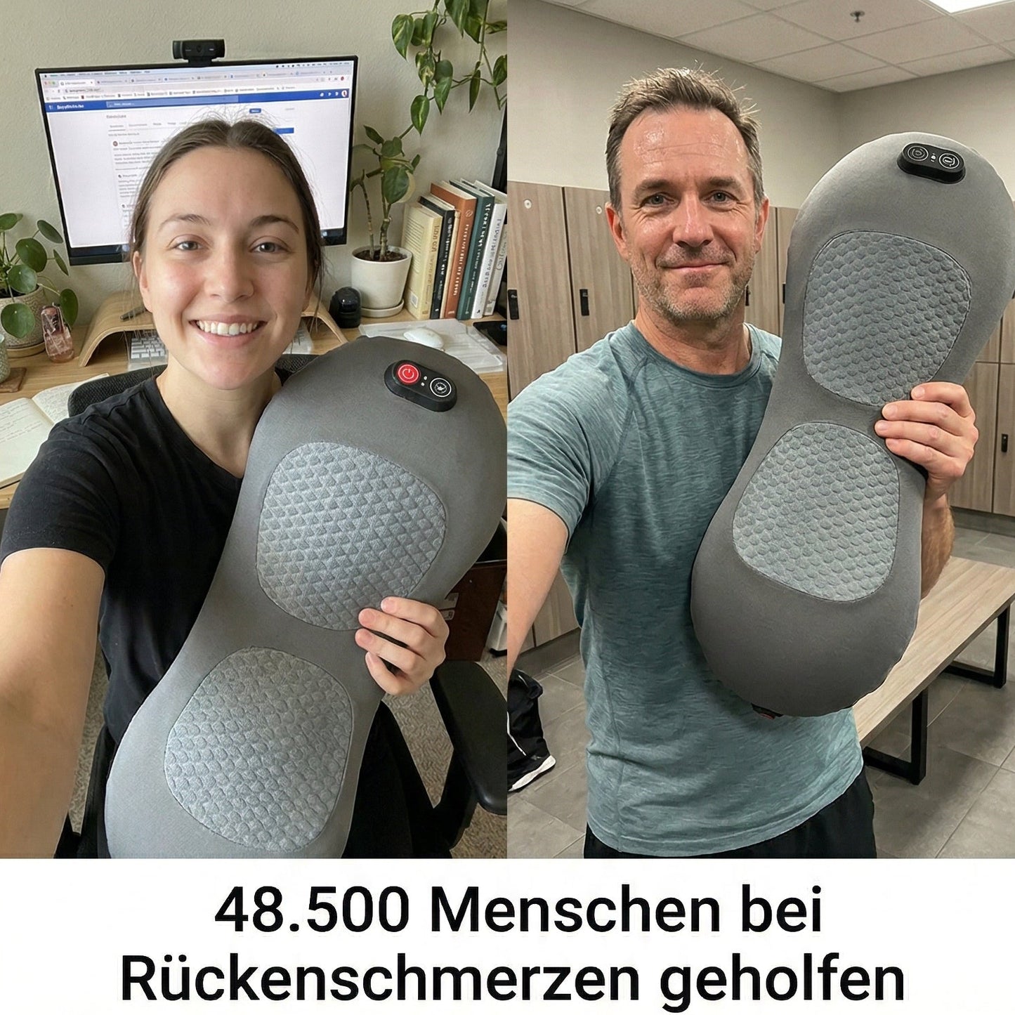 PulseFlow 3-in-1 Rückenmassagegerät