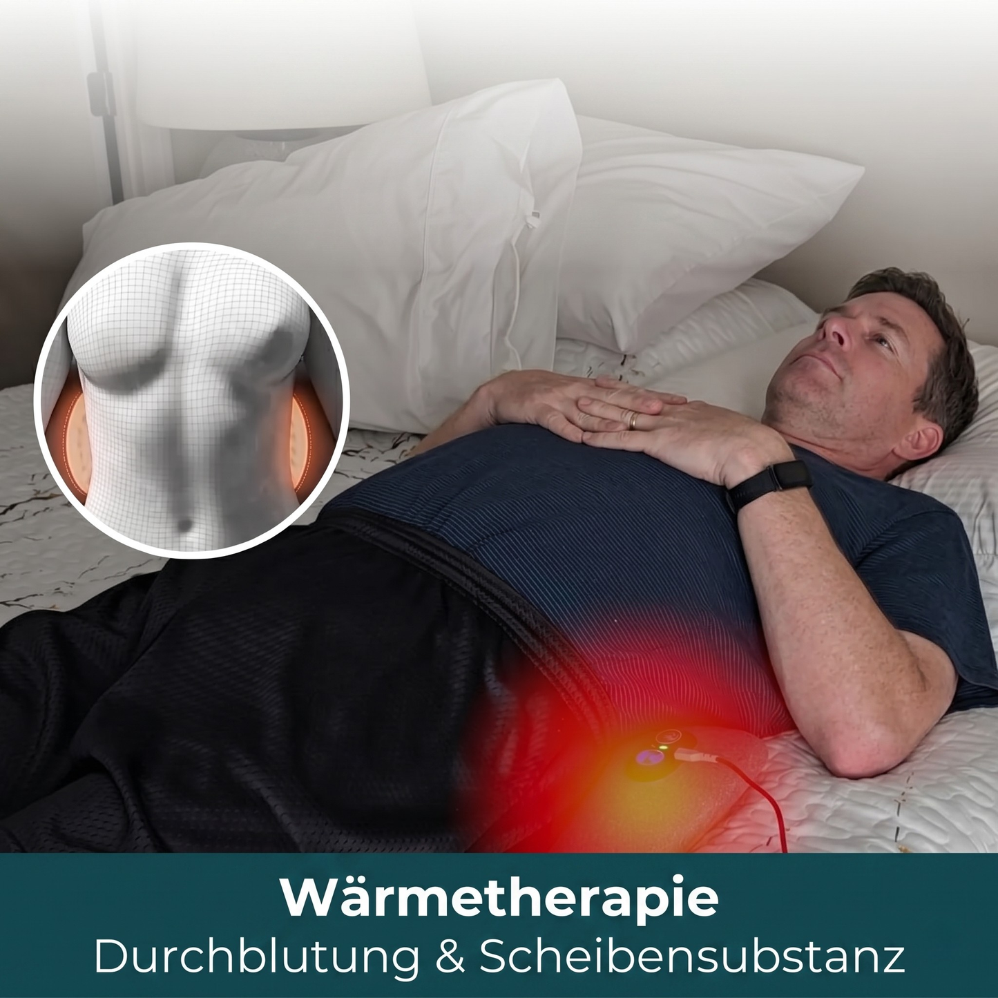 PulseFlow 3-in-1 Rückenmassagegerät
