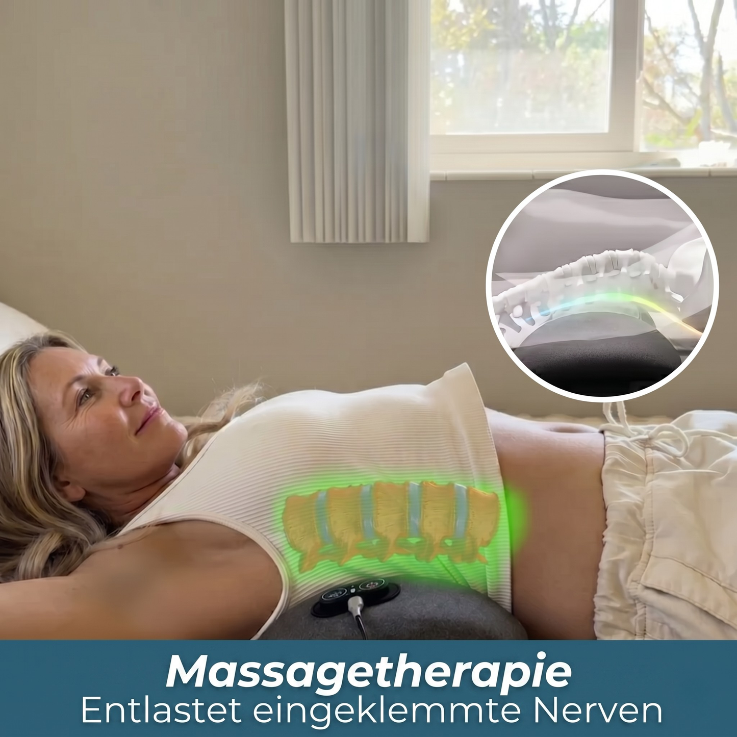PulseFlow 3-in-1 Rückenmassagegerät