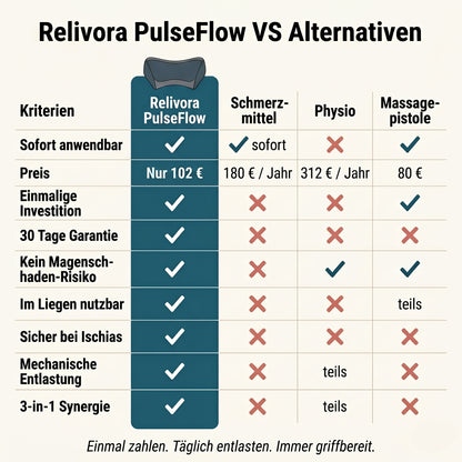 PulseFlow 3-in-1 Rückenmassagegerät
